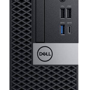 Dell OptiPlex 5060 Intel Core i7-8700 3.2GHz 8GB 256GB DVDRW Windows 10 Pro SFF PC D5HVN (Renewed)