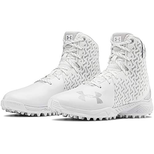 Under Armour Women's UA Highlight Turf Lacrosse Cleats 5.5 White