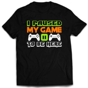 Market Trendz Funny Video Game Shirt for Gamers T Shirt Video Game Shirts for Men Black Small