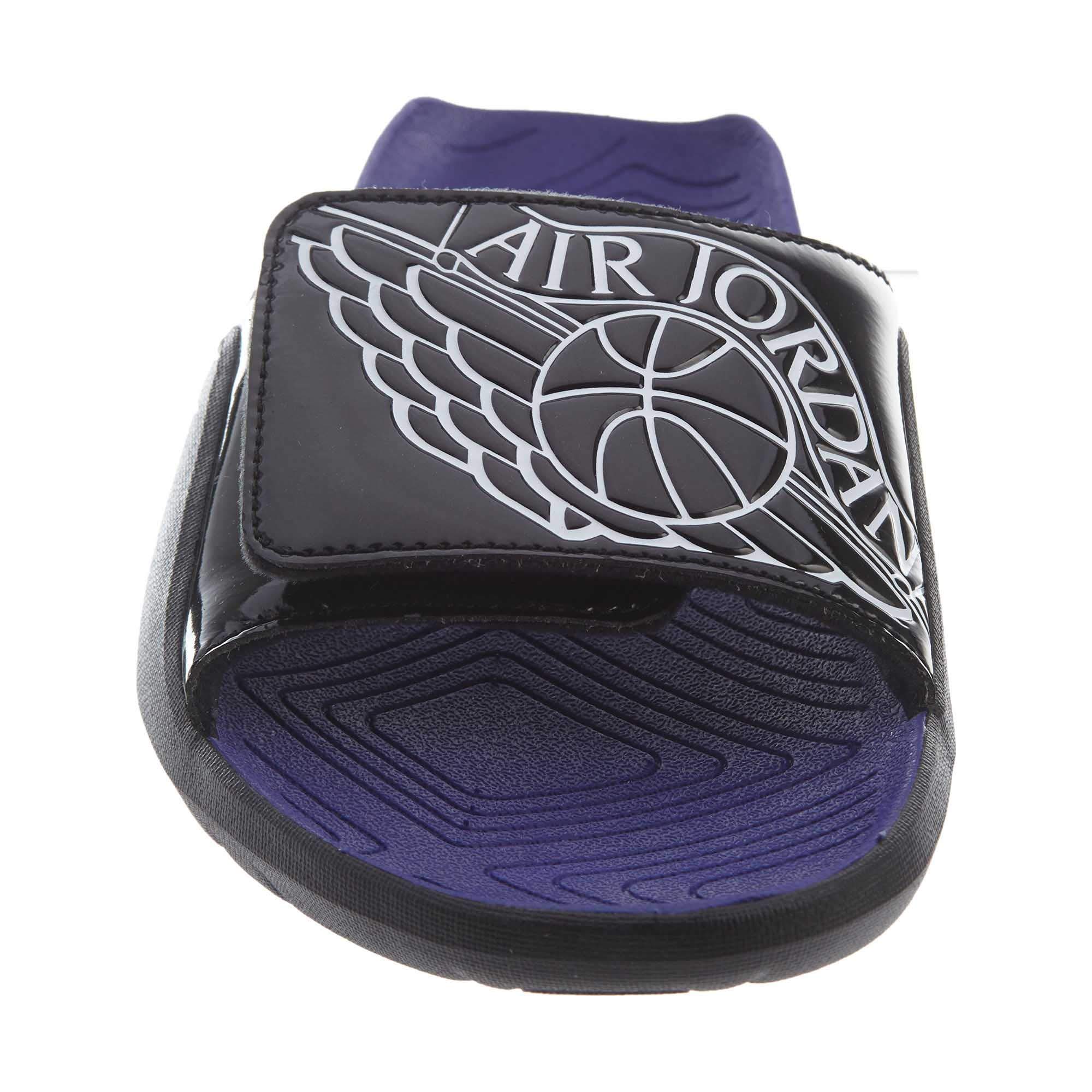 Nike Men's Jordan Hydro 7 Slide Sandals, AA2517 (9 D(M) US, Black/White/Dark Concord)