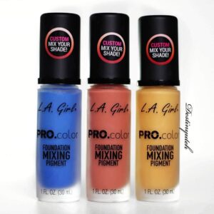 L.A. Girl Pro Matte Mixing Pigment, Blue, 1 Fl Oz