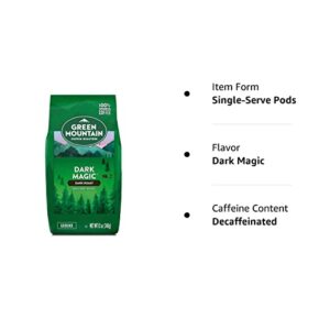 Green Mountain Coffee Roasters, Dark Magic, Ground Coffee, Dark Roast, Bagged 12oz.