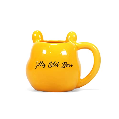 Winnie The Pooh Shaped Mug Winnie Half Moon Calici Tazze