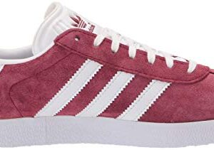 adidas Originals mens Gazelle Shoes Collegiate Burgundy/White/Gold Metallic 11