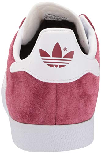 adidas Originals mens Gazelle Shoes Collegiate Burgundy/White/Gold Metallic 11