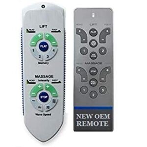 RC WM 101 (New 2020 RC-WM-119 Version) Remote Replacement Compatible with Ergo Advanced Adjustable Bed