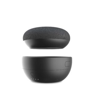 JOT Portable Battery Base for Google Home Mini (Carbon)