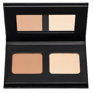 Kevyn Aucoin The Contour Duo On The Go -Sculpting Powder Medium / Highlight Candlelight