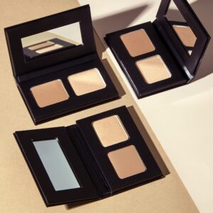 Kevyn Aucoin The Contour Duo On The Go -Sculpting Powder Medium / Highlight Candlelight