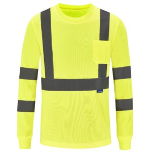 a-safety construction shirts for men m yellow