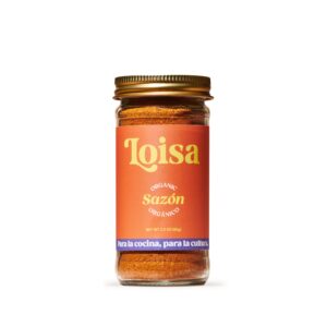 Loisa Sazón Seasoning, USDA Organic, Non-GMO, No-MSG, No Preservatives, No Artificial Coloring, No Artificial Flavors, 2.3oz, Pack of 1 (Sazon)