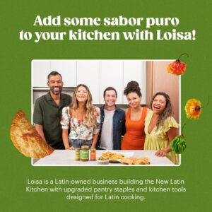 Loisa Sazón Seasoning, USDA Organic, Non-GMO, No-MSG, No Preservatives, No Artificial Coloring, No Artificial Flavors, 2.3oz, Pack of 1 (Sazon)