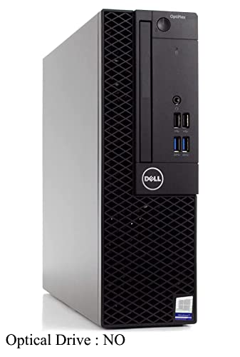 Dell Optiplex 7040 Small Form Business Desktop Computer (Intel Core i5-6500 3.2GHz, 8GB RAM, 500GB HDD, Display Port, HDMI, USB 3.0, Windows 10 Pro 64-Bit) (Renewed)