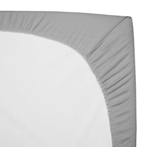 American Baby Company 3 Pack Fitted Pack N Play Playard Sheet 27" x 39", Soft Breathable Neutral 100% Cotton Jersey Pack and Play Sheet, Gray Star/Zigzag, for Boys and Girls, Fits Most Mini Crib