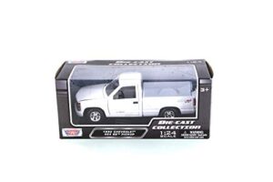 motor max 1992 chevy 454 ss pickup truck, white 73203wh - 1/24 scale diecast model toy car