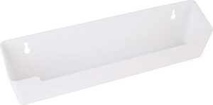 11-11/16 inch plastic tipout replacement tray - white