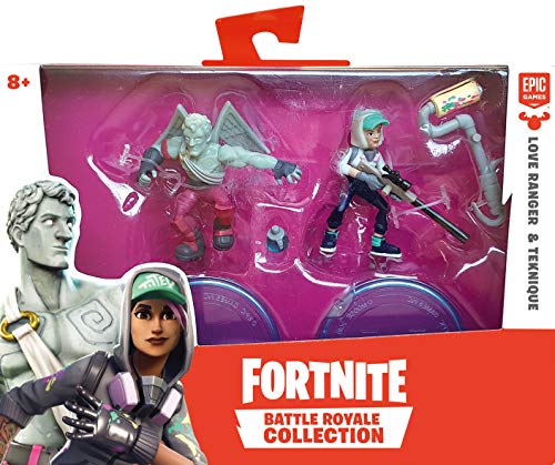 Fortnite Battle Royale Collection: Duo 2 Figure Pack, 2", Multicolor