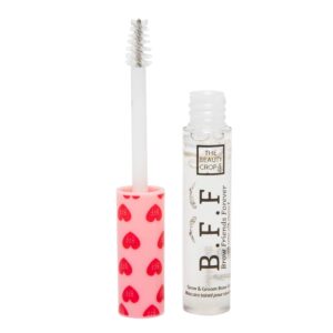 the beauty crop - bff brow mascara | contain castor oil, vitamin e & aloe vera | cruelty-free mascara brow gel | professional makeup clear mascara gel | perfect for taming & grooming | water-resistant