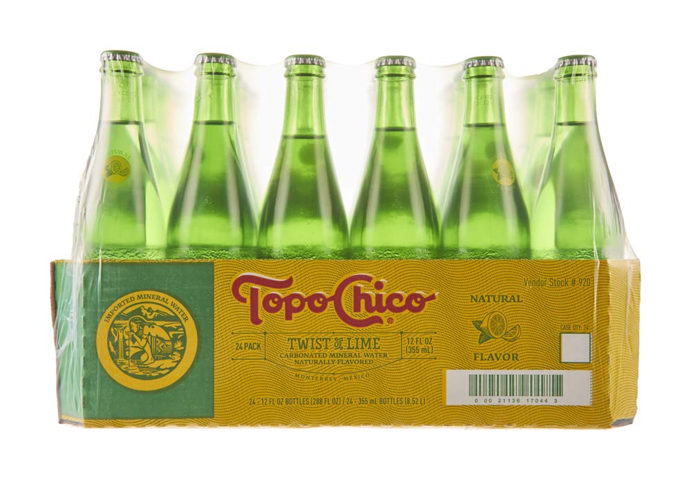 TOPO CHICO Lime Topo Chico 24 Pack, 12 FZ (Pack of 24)