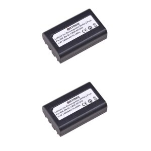 Batmax 2Pcs 1400mAh EN-EL1 Battery + Charger Kits for Nikon EN-EL1 CoolPix 4300 5400 8700 5700 775 8700 880 885 995 Coolpix E880 and Konica Minota DG-5W Dimage A200 Cameras