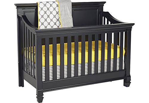 CC KITS Full Size Conversion Kit Bed Rails for Belmar Crib (Black)