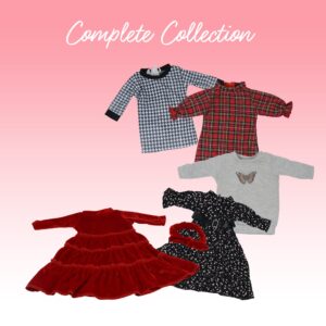 18 Inch Doll Clothes Dress and Doll Accessories (Winter Coats)