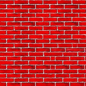 brick wallpaper for bedroom by craftopia | 4' x 20' | brick wall backdrop for decoration, kids birthday and more | brick backdrop & fireplace backdrop decoration