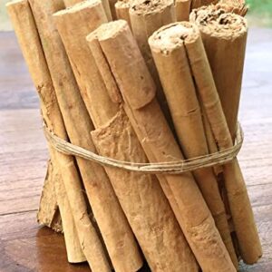 Organic Ceylon cinnamon sticks, True or Real Cinnamon, Premium Grade, Harvested from a USDA Certified Organic Farm in Sri Lanka 1 oz / 28 g (3" cut 6 to 7 sticks)