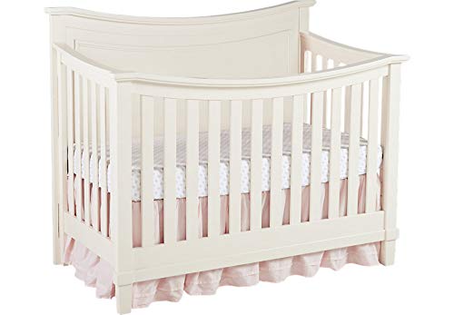 Full Size Conversion Kit Bed Rails for Jaclyn Place Crib (Ivory)