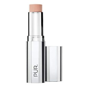 pÜr minerals 4-in-1 foundation stick in blush medium, 1 ounce (pack of 1)