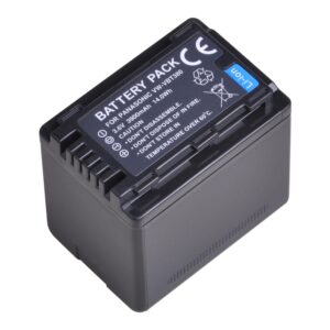 Batmax 2Packs VW-VBT380 VW-VBT190 Battery (3900mAh) + Dual USB Charger for Panasonic HC-V210, HC-V250, HC-V380, HC-V510, HC-V520, HC-V550, HC-V710, HC-V720, HC-V750, HC-V770, HC-VX870, HC-VX981