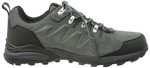 Jack Wolfskin Men's Refugio Texapore Low M Hiking Shoe, Grey/Black, 9.5