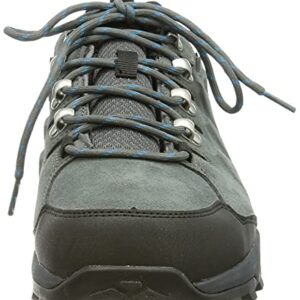 Jack Wolfskin Men's Refugio Texapore Low M Hiking Shoe, Grey/Black, 9.5