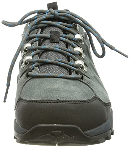 Jack Wolfskin Men's Refugio Texapore Low M Hiking Shoe, Grey/Black, 9.5