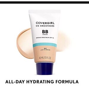 COVERGIRL Smoothers Lightweight Bb Cream With Spf 15, 810 Light To Medium Skin Tones, 2 Count
