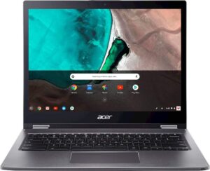 acer chromebook spin 13 cp713-1wn-55ht 13.5" touchscreen 2 in 1 chromebook - 2256 x 1504 - core i5 i5-8250u - 8 gb ram - 64 gb flash memory - gray - chrome os - intel uhd graphics 620 - in-plane