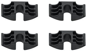 Spare Hardware Parts Bed Frame Crescent Nut for MALM (Replacement for IKEA Part #122998) (Pack of 4)