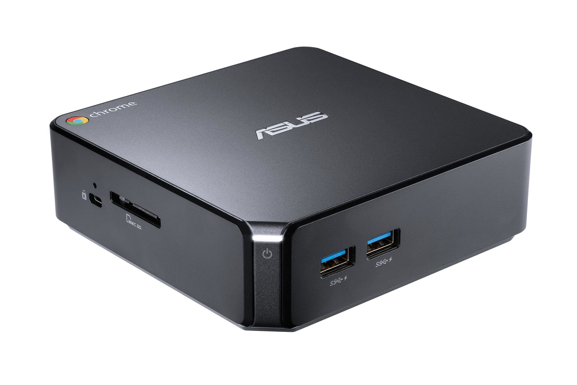 ASUS Chromebox 3 N7043U Mini PC Intel Core i7-8550U Quad-Core CPU 4GB RAM 32GB M.2 SSD Intel HD Graphics 622