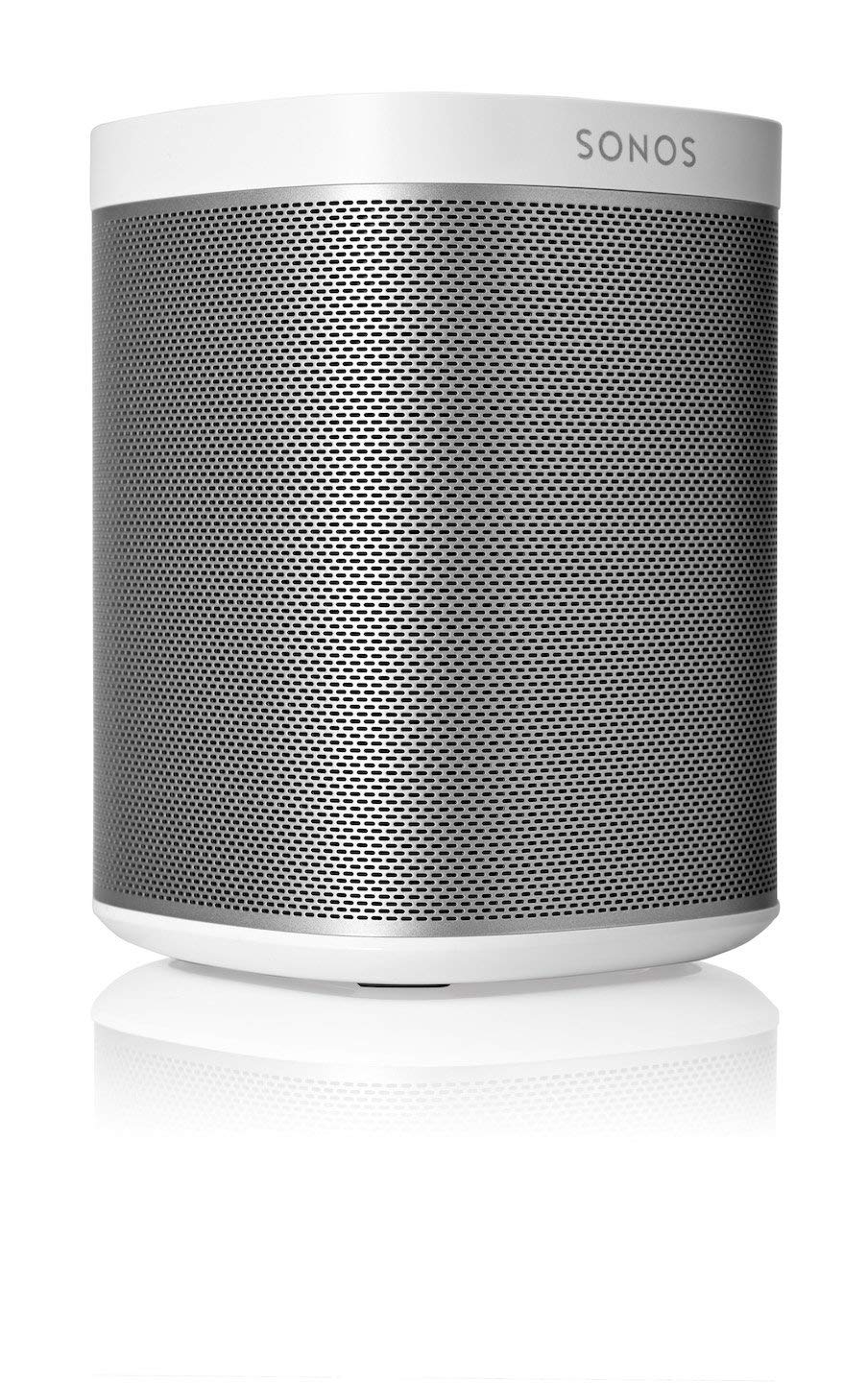 Sonos Play:1 Compact Wireless Speaker for Streaming Music. Compatible with Alexa. (White) (Renewed)