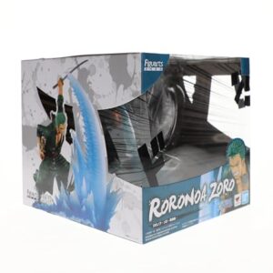 TAMASHII NATIONS Bandai Figuartszero Roronoa -Zoro- Yakkodori "Onepiece",White, Approx 190mm