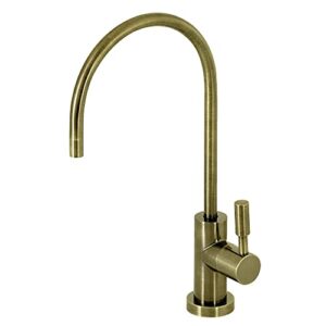 kingston brass ksag8193dl concord water filtration faucet, antique brass