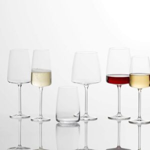 Zwiesel Glas Tritan Sensa Collection, White Wine Glass, 12.3-Ounce, Set of 6