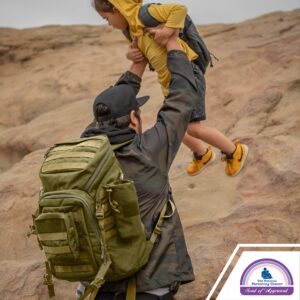 Mission Critical | S.01 Backpack | Baby Gear for Dads | Diaper Bag Backpack (Coyote)