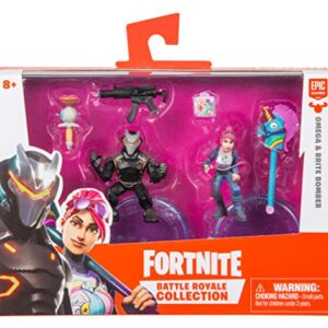 Fortnite Battle Royale Collection: Omega & Brite Bomber - 2 Pack of Action Figures