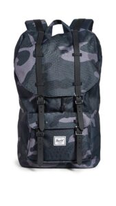 herschel little america laptop backpack, night camo, classic 25.0l