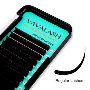 Eyelash Extensions 0.15 CC Curl 8-14mm Lash Extensions Supplies Individual Lashes Premium Silk Volume & Classic Lash Soft Matte Dark Professional Eyelashes Extension (0.15-CC-8-14 Mixed)