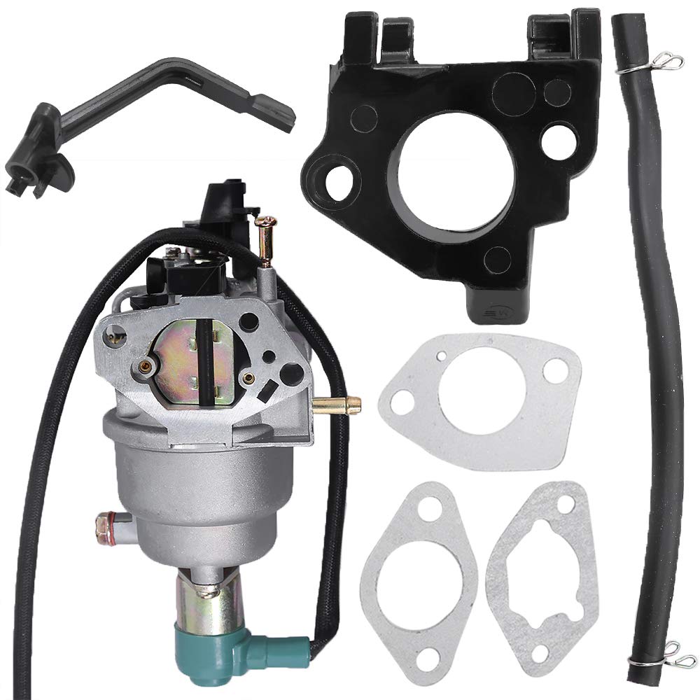 Saihisday 69671 Generator Carburetor w/Gaskets Insulator for Harbor Freight Predator 7000 8750 420CC RATO R420-III Engine 13HP 14HP 15HP 16HP Engine 7000W 8750W Generator