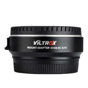 VILTROX EF-EOS M2 Speed Booster 0.71x Canon EF Lens to EF-M Mount Speedbooster for Canon m50 ii m6 ii m200 m50 m6 m5