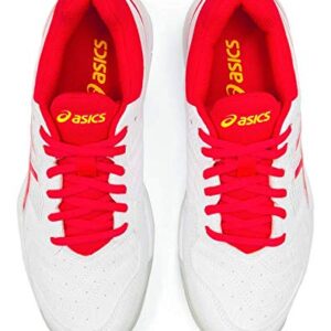 ASICS Gel-Dedicate 6 Women's Tennis Shoes, White/Laser Pink, 6 M US