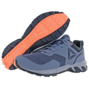 Reebok Women's Ridgerider Trail 4.0 Walking Shoe, Denim/Indigo/Navy/Sunglow, 8.5 M US